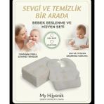 Home Tek Kullanımlık Bebek Mama Önlüğü 20 Adet - Beyaz