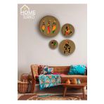 Home Turko 4'lü Takım Duvar Süsü Desen8