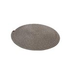 Home Turko Doğal Jüt Desenli Hasır Amerikan Servis Supla 33x33 Jüt 33 x 33, Supla-S10