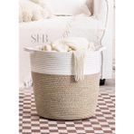 Home Turko J, Oyuncak Sepeti, Dekoratif Sepet, Iskandinav Tarzı Saksı, Depolama, Organizer 30X30CM - Renkli - Tek Ebat