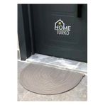 Home Turko Jüt, Hasır, Kapı Önü, Paspas, Banyo Paspası, Balkon Paspası/Hediyelik, Ev Eşyası. GRİ 60 x 90