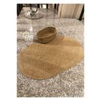 Home Turko Jüt, Hasır, Paspas, Banyo Paspası, Banyo Paspas Takımı Banyo Sepeti, Düzenleyici Banyo Paspası 80 x 120 DüzHasır