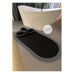 Home Turko Jüt, Sepetli Banyo, Mutfak, Balkon Paspas takımı, Mutfak Halısı, Banyo Paspası, Yıkanabilir Paspas 50 x 80 üçlü Sepetli