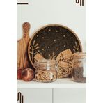 Home Twinkling Town Tasarımlı Mantar Nihale, Tava ve Çaydanlık Altlığı, 1 Adet (19cm) - Benzeriyok