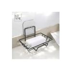Home Yapışkanlı Sabunluk Banyo Mutfak Wc Metal Katı Sabunluk Siyah