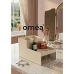 Homea Tek Çekmeceli Makyaj Organizeri - Şeffaf Kozmetik Düzenleyici Kutu