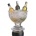 HomeAndWine.com Prodyne Büyük Şarap Kasesi Akrilik Mini "Şarap Soğutucu" Şişe Tıpaları, Çok Renkli