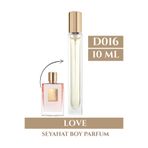 homeartplus D016 - Seyahat boy 10 ml ( K. LOVE ) Parfüm