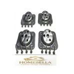 HOMEBELLA Metal Açılı mt8 Ayak Bağlantı Aparatı Zigon Sehpa Ve Ahşap Masa Koltuk Puf Raf Genç Bebek Oda