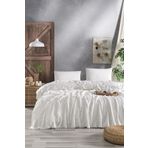 Homebiente %100 Bambu Beyaz Çift Kişilik Pike 240x260