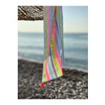 Homebiente Pamuklu Ponponlu Neon Peştamal Havlu 150x80 cm