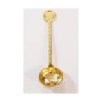 Homecare Vintage El Yapımı Gold 3'lü Şeker ve Ölçü Kaşığı Seti Bakır ve Zamak Malzemeden 715870