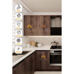HOMECC Budaklı Ceviz Yapışkanlı Kaplama Folyo 120 cm – Mobilya, Duvar, Kapı, Mutfak ... Yapiskanli Kaplama Folyo 120x450 cm - Duvar Kagidi Folyo PW728