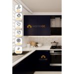 HOMECC Yapışkanlı Folyo - Super Mat Lacivert - Mobilya Duvar Kapı Yapiskanli Kaplama Folyo 120x150 cm - Duvar Kagidi Folyo SM957