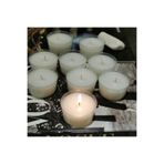 Homedecor Citronella Sineksavar Beyaz Renk 24'lü Kapsul Mum