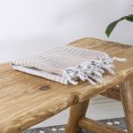 Homedius Alagra 100x170 cm Pamuk Peştamal - Bej - 100 x 170 cm