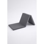 Homedius Asos Sünger 3 Kat Katlanır Yatak Katlanır Yer Yatağı Tek Kişilik Sünger Katlanır Minder Yatak 70X180X6 cm - Gri - 70 x 180 x 6 cm