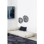 Homedius Sofa Buklet Kapitoneli Yer-sedir Minderi - Beyaz 409040053