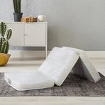 Homedius Trend Tek Kişilik Katlanır Yatak 90x190 cm Beyaz