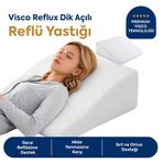 Homedius Visco Reflux Dik Açılı Reflü Yastığı Beyaz