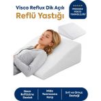 Homedius Viscotherm Reflux Dik Açılı Reflü Yastığı - 65 x 60 cm - Beyaz
