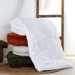 homedius Yorgan Microfiber Plus 155x215 Beyaz Tek Kişilik