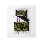 Homeilla 3D Dijital Baskı Mikro Saten Tek Kişilik Nevresim Takımı Star Wars