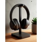Homeland Store Minimalist Kulaklık Standı Siyah Masaüstü Organizer