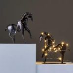 homelifestyle® Art (Metal, Sanatsal At Heykeli, Kahverengi, 5,5 x 16,7 x 16,2 cm)