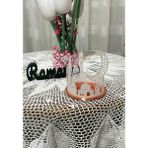 Homemade Ramazan Temalı Mumluk - Açık Mavi - 10 Adet