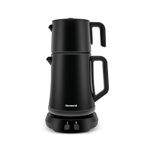 Homend 1776H Royaltea Elegant Mat Siyah Çay Makinesi