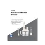 Homend Functionall 2850H Mutfak Robotu Beyaz