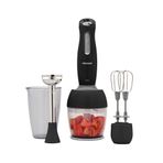 Homend Handmaid 1909H Siyah Kırmızı Blender Set