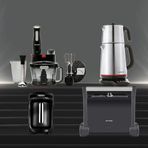 Homend Premium Serisi Siyah Elektrikli Mutfak Aletleri Çeyiz Setleri