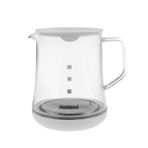 Homend Royaltea 1749H Krem Otomatik Cam Çay Makinesi Su Isıtıcı Aparatı