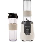 Homend Smoothie Blender 550 W Güç 600 ml Kapasite Turbo Fonksiyonu ile Pratik Kullanım - Krem
