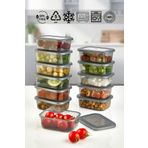 HOMENIVA 12 Adet Lunch Box Kahvaltılık Saklama Kabı