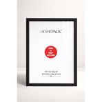 HOMEPACK 30X45 CM Siyah Ahşap Çerçeveli Poster Çerçevesi, Boş Çerçeve, SİYAH-ÇERÇEVE-30X45