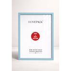 HOMEPACK 35X50 CM Açık Mavi Ahşap Çerçeveli Poster Çerçevesi, Boş Çerçeve, AÇIK-MAVİ-ÇERÇEVE-35X50
