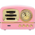 Homeriy FT-BT11 Pembe Kablosuz Bluetooth Hoparlör