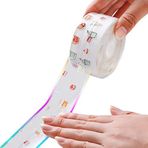 Homeriy Strip Caulk Kendinden Yapışkanlı Kalafat Bandı Su Geçirmez Küf Önleyici Kalafat Şeridi Küvet Banyo Mutfak Lavabo Kenarı Duş Tuvalet ve Duvar Sızdırmazlık