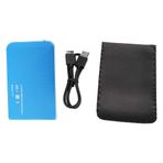 Homeriy W25S30M Taşınabilir 2,5 inç USB 3.0 Ultra İnce Alüminyum Alaşım Vidasız Sabit Disk Kutusu (Mavi)