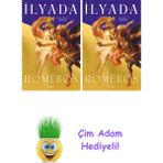 Homeros 2 Kitap Seti + Çim Adam Hediye - Hayır
