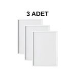 Hometaş Ev Ürünleri 3 ADET A4 21X30 FOTOĞRAF ÇERÇEVESİ DİPLOMA SERTİFİKA ÇERÇEVESİ DUVARA ASILABİLİR