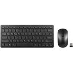 Hometech Alfa 7RS Kablosuz Taşınabilir Wireless Klavye Mouse Set Siyah