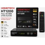 Hometech HT1200 Full Hd Mini Uydu Alıcısı USB HDMI Iptv Pvr Wifi Destekli - Siyah