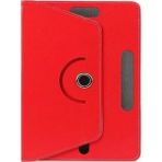 Hometech Ht7 7" 360°DÖNEBILEN Kapaklı Standlı Universal Tablet Kılıfı - Kırmızı
