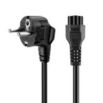 Hometech Notebook Adaptör Güç Kablosu 1.2 Mt Yonca Power Kablo Laptop Bilgisayar Kablosu