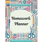 Homework Planner: Stay Organized with Undated Assignment Tracker Notebook for Elementary, Middle and High School, College Students, Perfect for Homeschooling