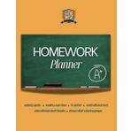 Homework planner: Track, plan, stay organized and motivated throughout the 2025 academic year – Evergreen Logbook Edition suitable for middle-school, high-school & college students